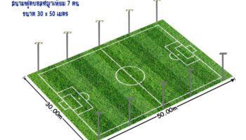 สนามฟุตบอลหญ้าเทียม 7 คน