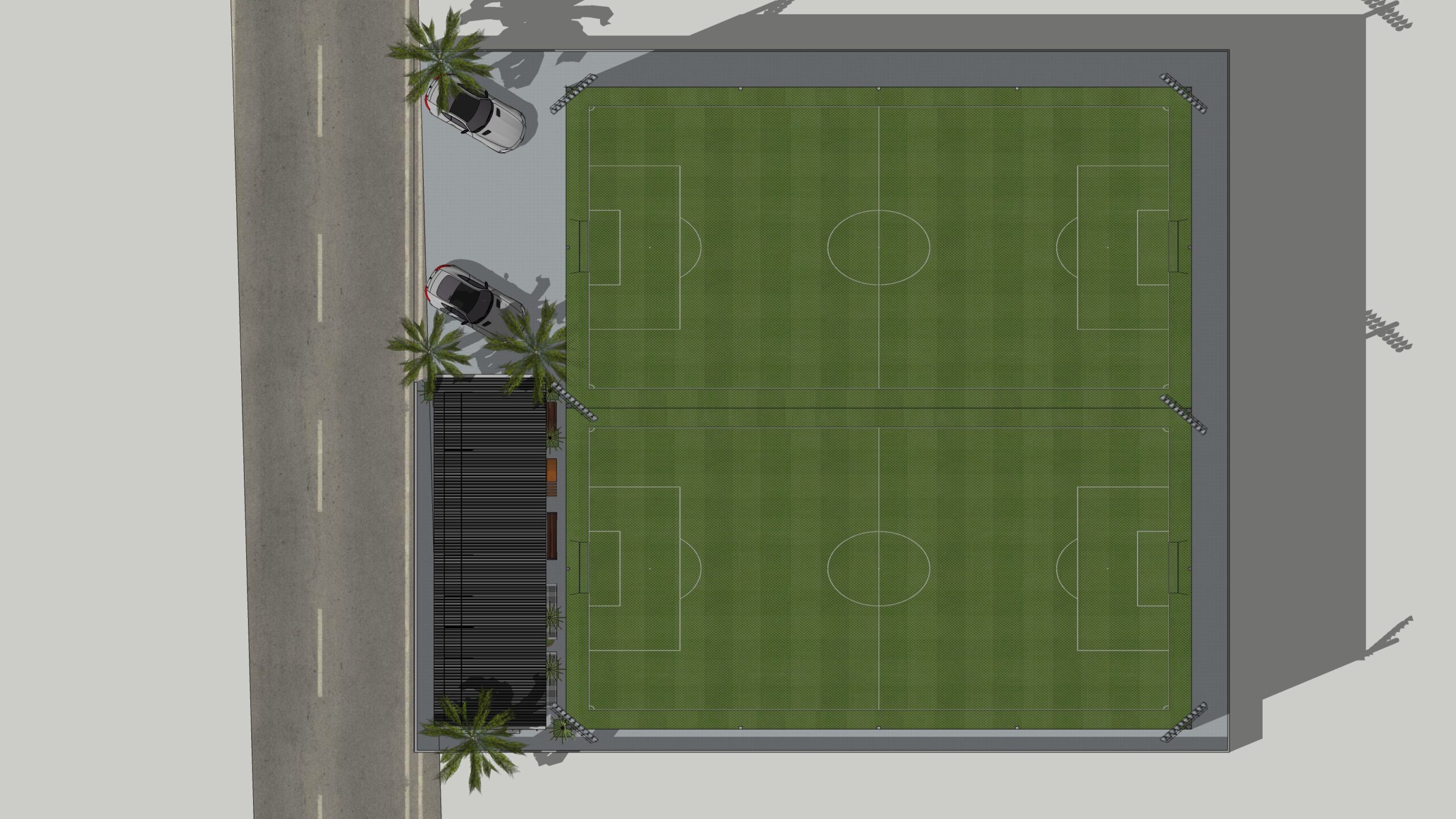 สนามฟุตบอลหญ้าเทียม 7 คน ขนาดต่างๆ ที่เหมาะกับการทำธุรกิจสนามฟุตบอลให้เช่า  - รับสร้างสนามฟุตบอลหญ้าเทียม รับปูหญ้าเทียม : รับสร้างสนามฟุตบอลหญ้าเทียม  รับปูหญ้าเทียม