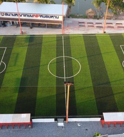 review ผลงานการสร้างสนามฟุตบอลหญ้าเทียม Ep.2