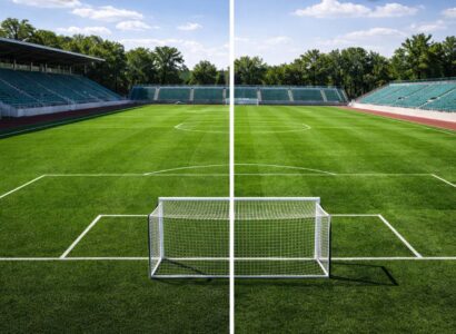 สนามฟุตบอลหญ้าเทียมดีกว่าหญ้าจริงหรือไม่