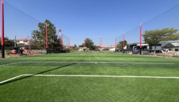 ตาข่ายสนามฟุตบอลหญ้าเทียม