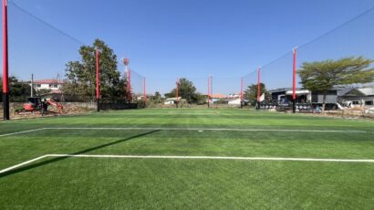 ตาข่ายสนามฟุตบอลหญ้าเทียม