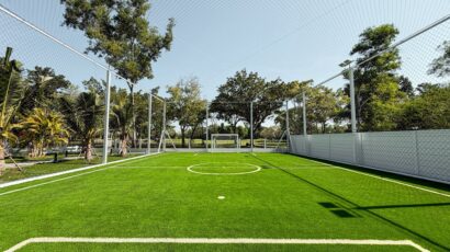 สนามฟุตบอลหญ้าเทียมในบ้าน