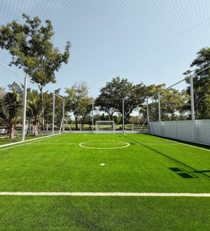 สนามฟุตบอลหญ้าเทียมในบ้าน