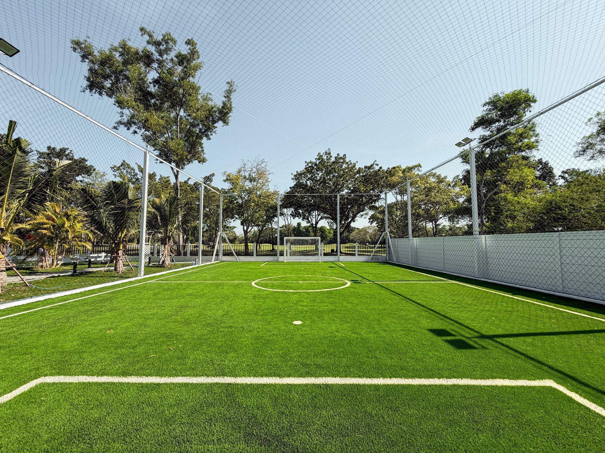 สนามฟุตบอลหญ้าเทียมในบ้าน